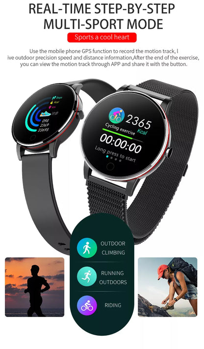 Smart Watch Heart Rate Monitor Blood Pressure  Bracelet