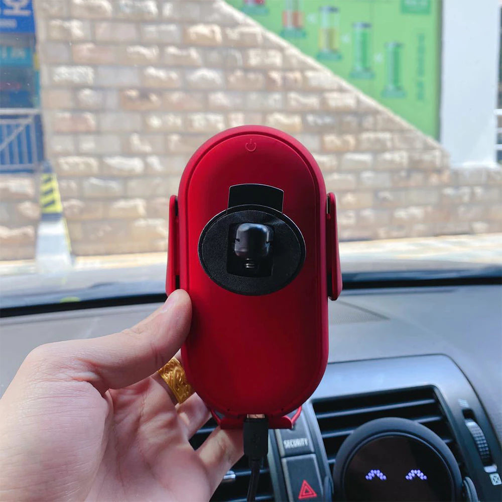Smart Wireless Charger Car Phone Holder