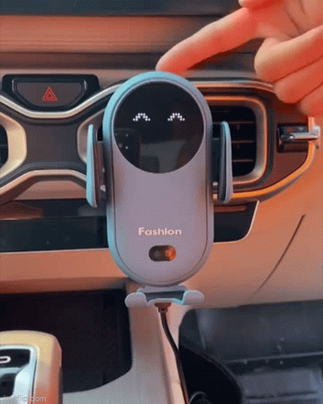Smart Wireless Charger Car Phone Holder