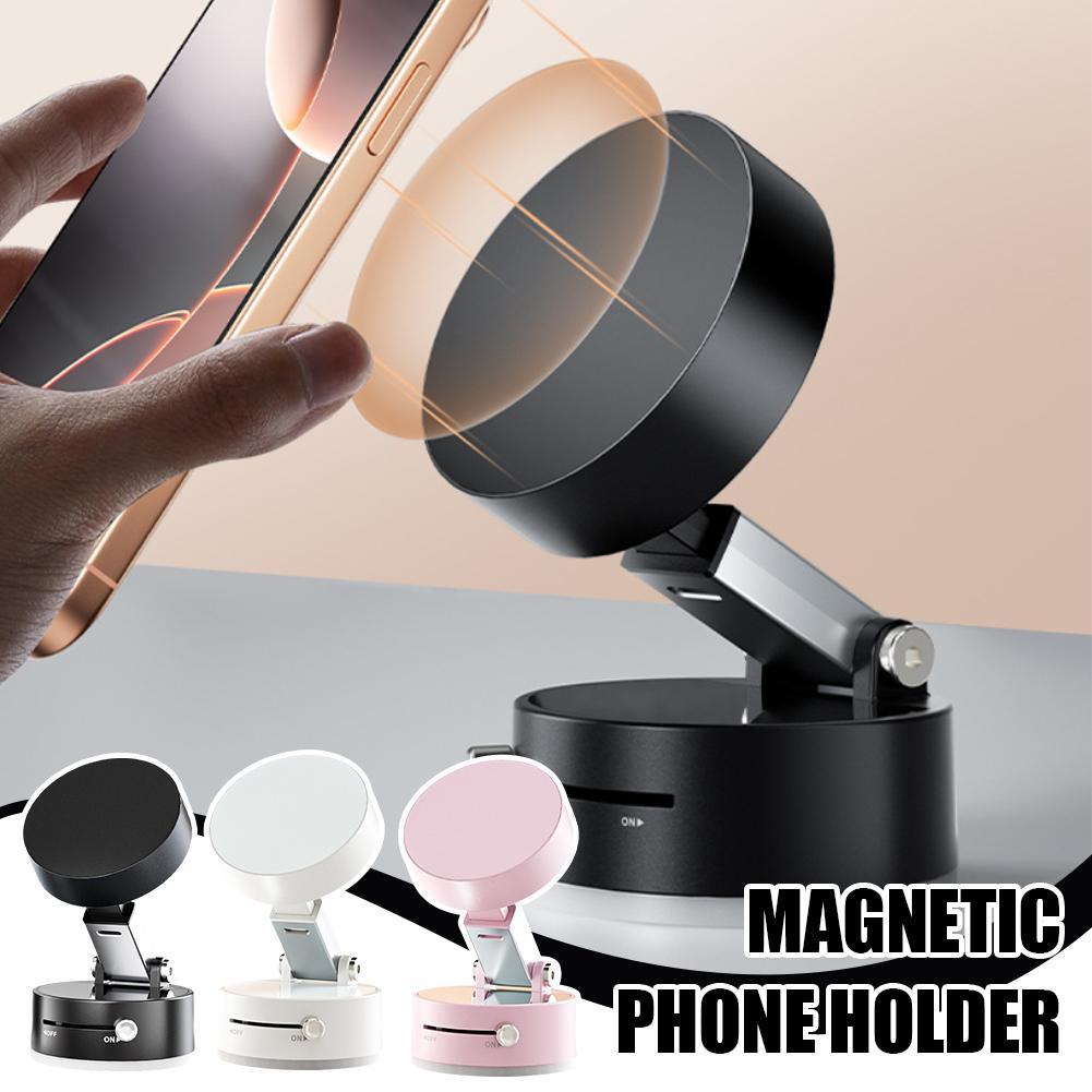 VacuumGrip: Stable Suction Car Phone Holder (Gen - 4)
