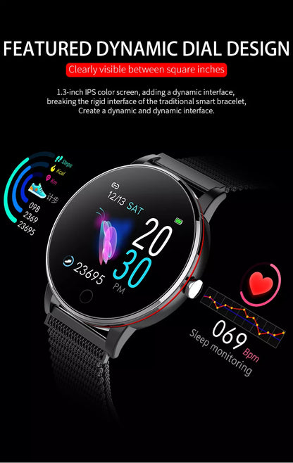 Smart Watch Heart Rate Monitor Blood Pressure  Bracelet