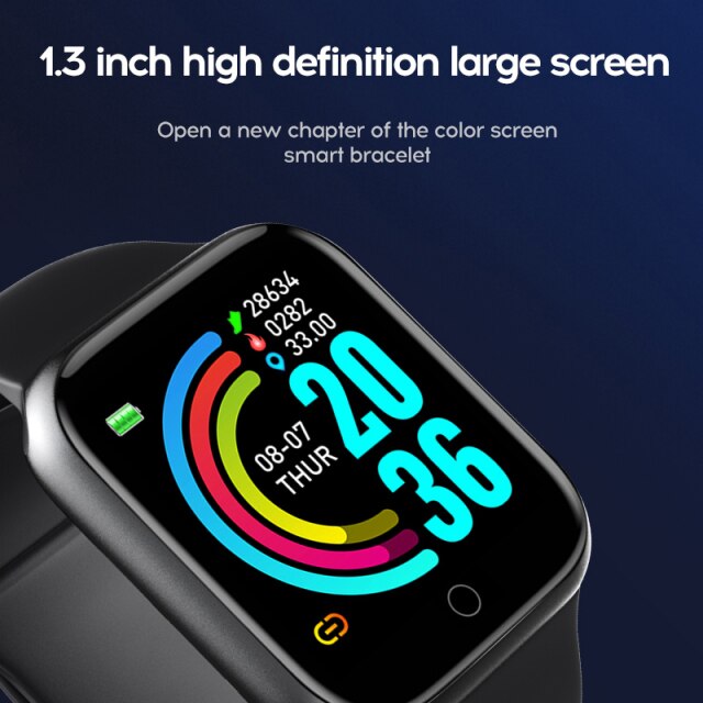 Fitness Tracker Smartwatch Waterproof With Blood Pressure And Heart Rate Monitoring