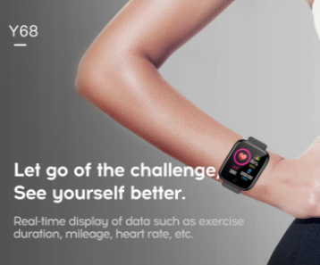 Fitness Tracker Smartwatch Waterproof With Blood Pressure And Heart Rate Monitoring