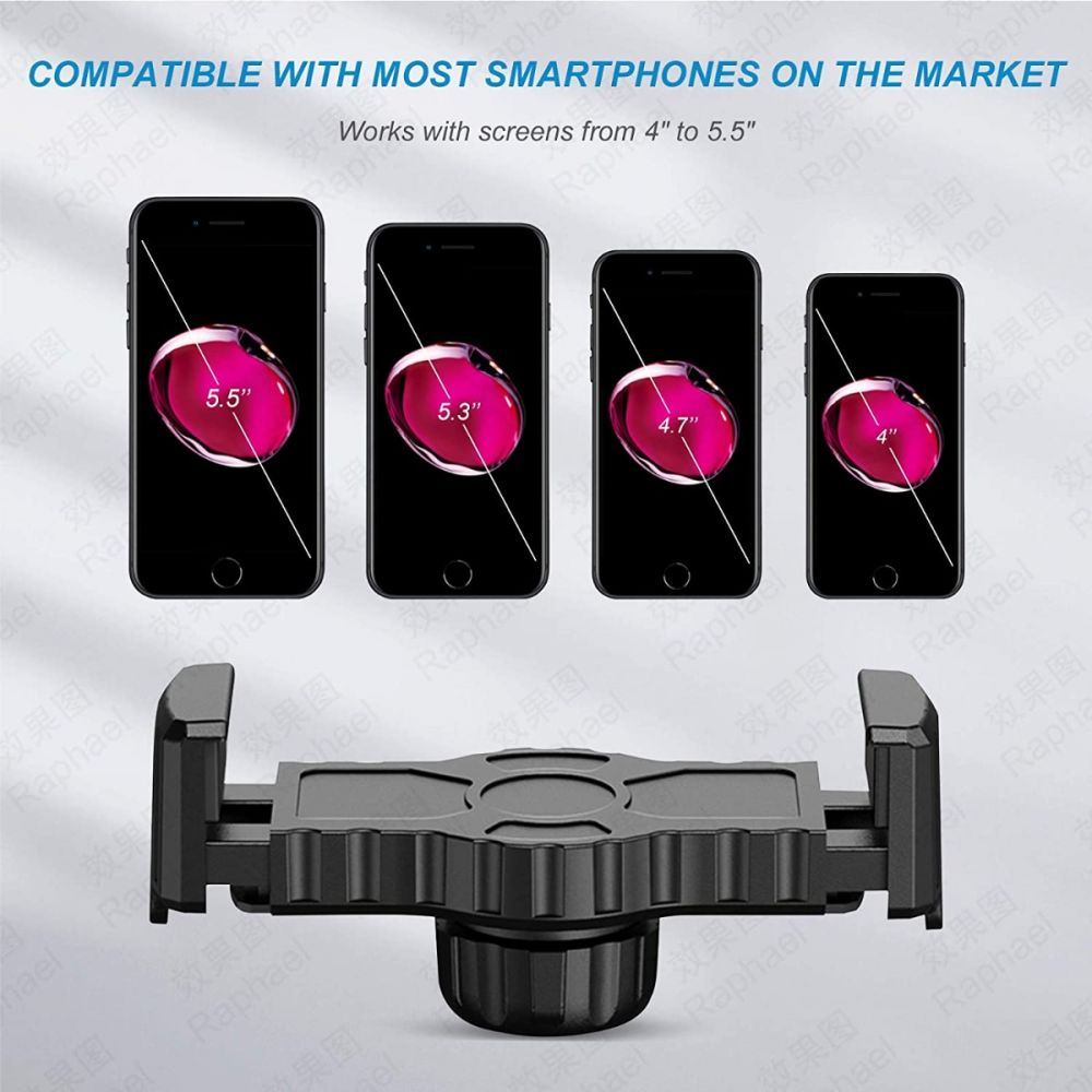 360° Microphone Stand With Mobile Holder