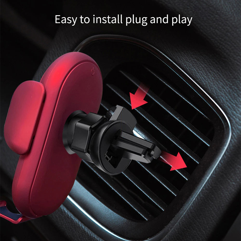 Smart Wireless Charger Car Phone Holder