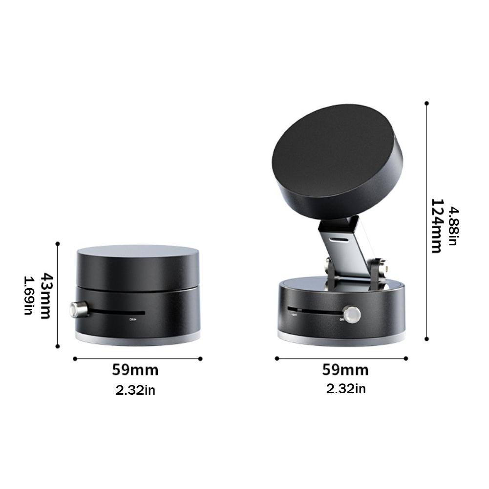 VacuumGrip: Stable Suction Car Phone Holder (Gen - 4)