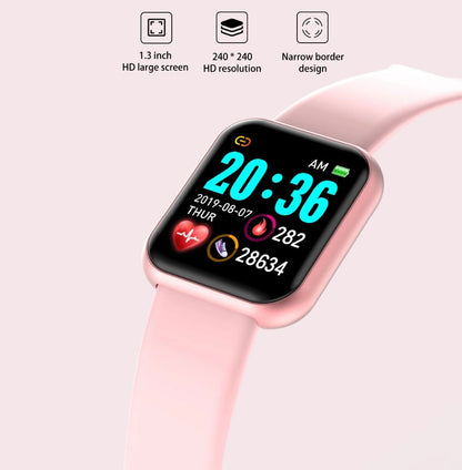 Fitness Tracker Smartwatch Waterproof With Blood Pressure And Heart Rate Monitoring