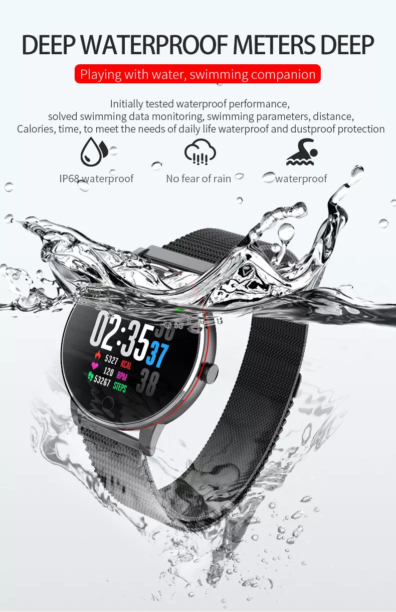 Smart Watch Heart Rate Monitor Blood Pressure  Bracelet