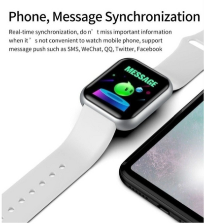 Fitness Tracker Smartwatch Waterproof With Blood Pressure And Heart Rate Monitoring