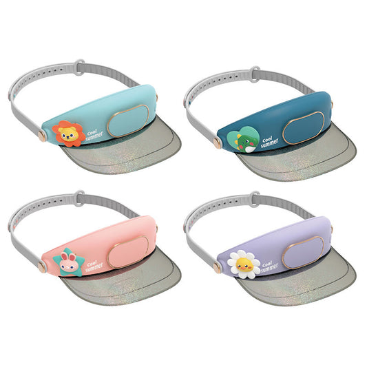 Electric Fan Visor Hat