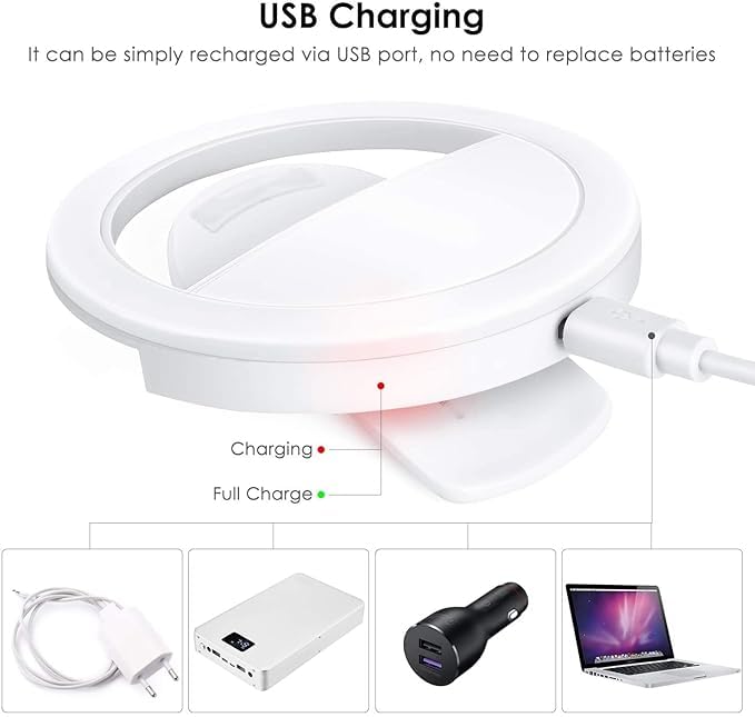 Led Selfie Ring Light For Cell Phone