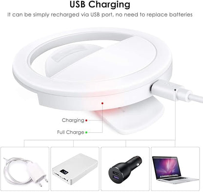 Led Selfie Ring Light For Cell Phone